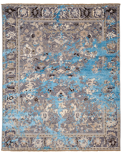 Azer Pulse Sky Designer Rug