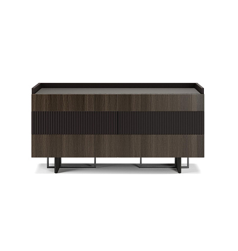 Keith Dark Low Sideboard