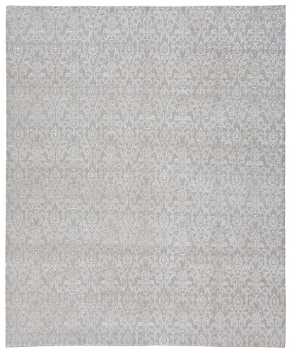 Roma Chrome Hand-Woven Luxury Rug