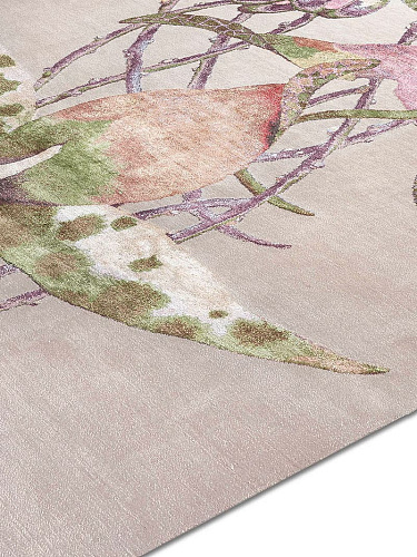 Orchid Hand-Knotted Silk / Wool Rug