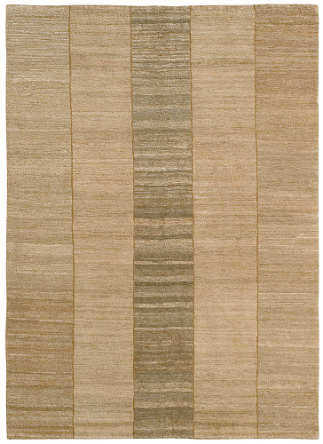 Wool Beige Luxury Hand-woven Rug