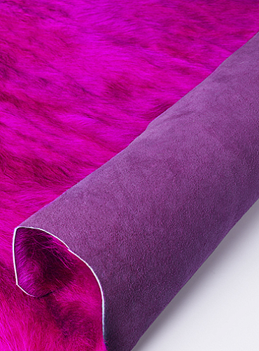 Fucsia Cowhide