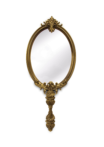 Antoinette Gold Signature Mirror