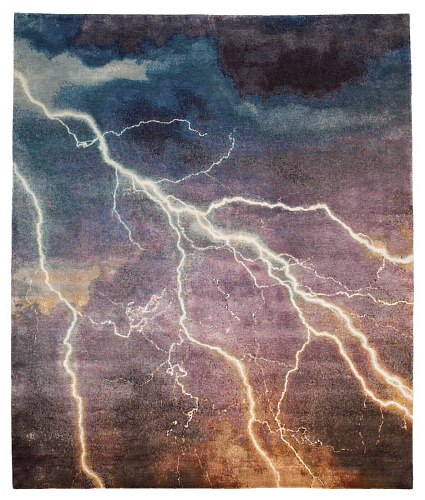 Hand-woven Luxury Rug Cloud Multicolor