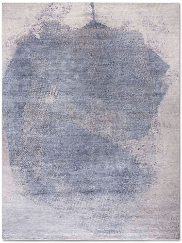 Silver Grey Handwoven Luxury Rug