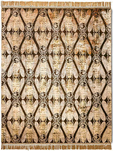 Honey Gold Luxury Silk / Wool Rug