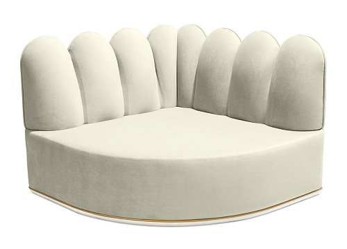 Fluffy Cloud Cream Sofa