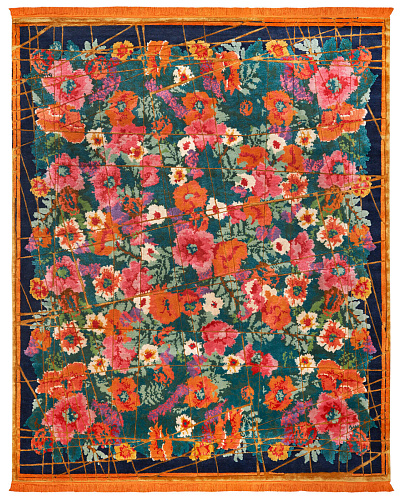Traditional Hand-woven Multi Luxury Rug