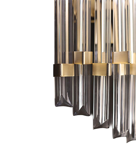 Vintage Art Deco Crystal Sconce
