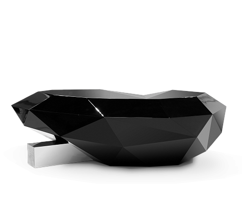 Prism Black Designer Coffee Table