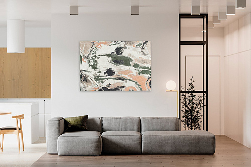 Indian Rice Contemporary Rug