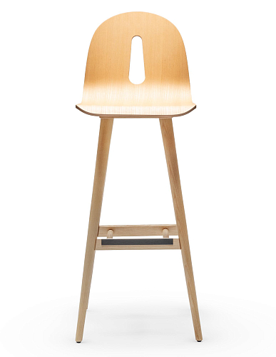 Gotham Woody Natural Ash Bar Stool