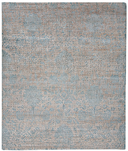 Verona Hand-woven Blue / Grey Luxury Rug