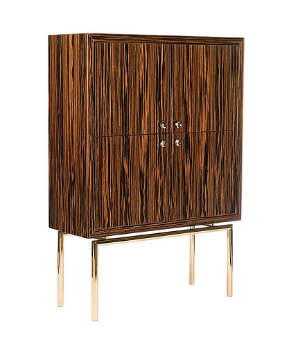 Secret Handcrafted Wood Cabinet