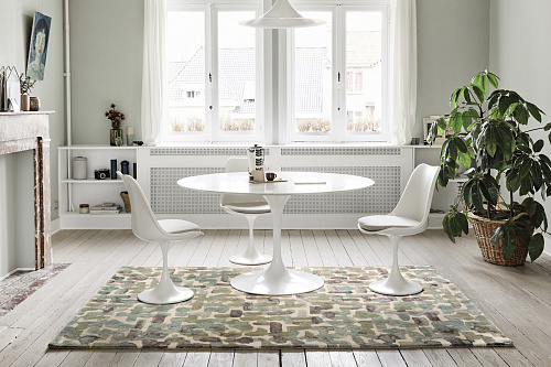 Wool & Viscose Hand-woven Luxury Rug