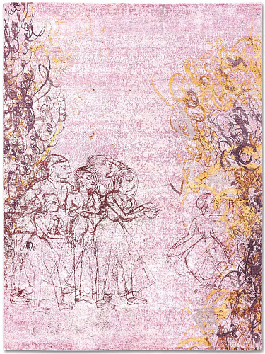Dance Hand-Woven Exquisite Rug