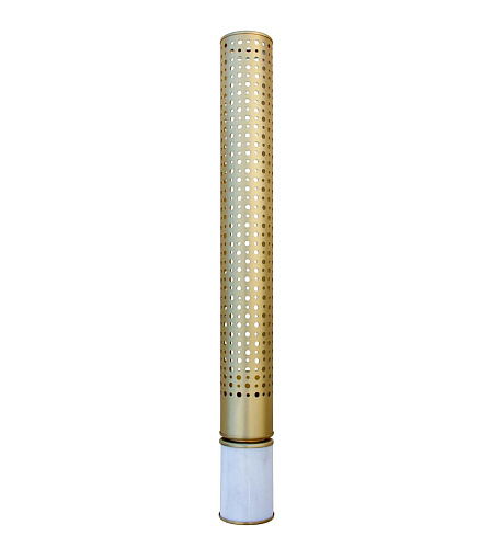 Brass Cylinder Marble Modern Wall Light