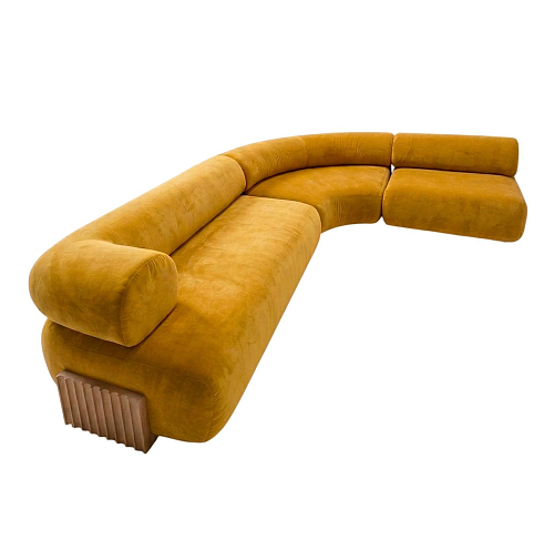 Carmel Yellow Modular Sofa