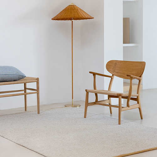 Artisan Texture Plain Warm White Rug