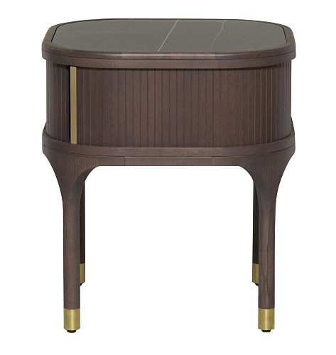 Joyce Dark Bedside Table