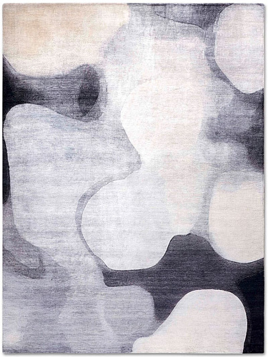 Silver / Grey Luxury Handwoven Rug