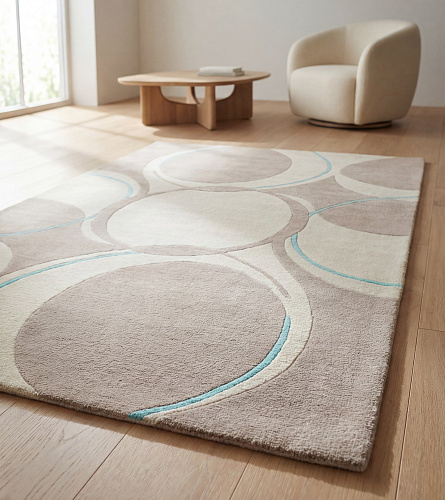 Circular Calm Signature Rug