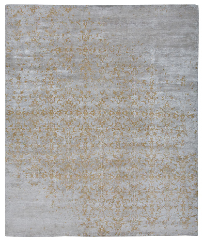 Faded Hand-woven Grey Luxury Rug
