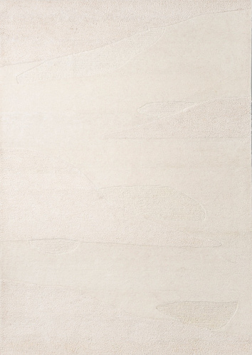 Minimalist Wool White Rug