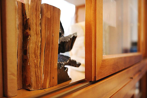 Biedermeier Handcrafted Bookcase