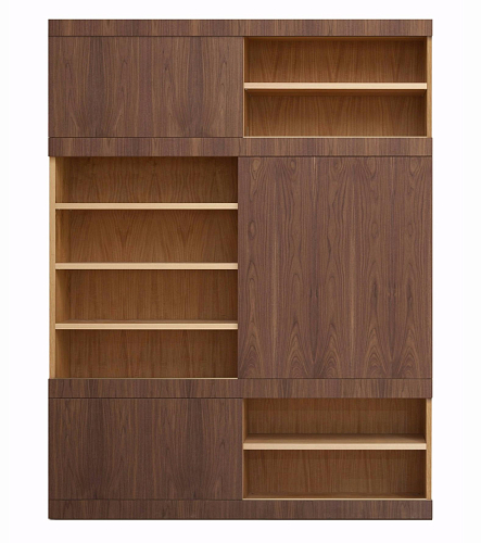 Maschera Wooden Artisan Bookcase