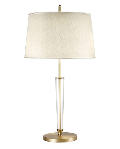 Antique Gold Conical Glass Table Lamp