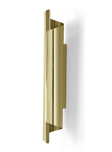 Aged Brass Refined Wall Light