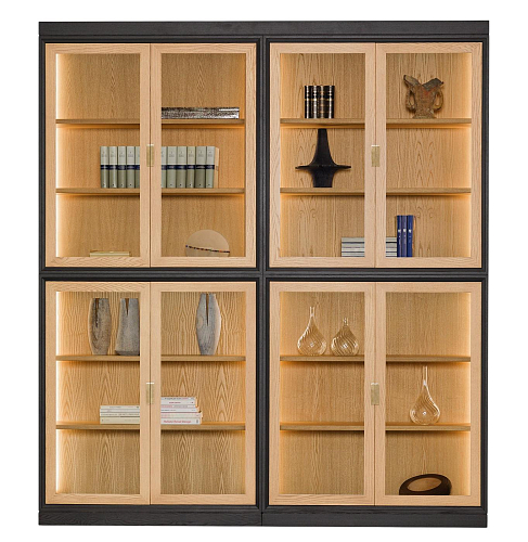 Novecento Ash Wood Handcrafted Cabinet