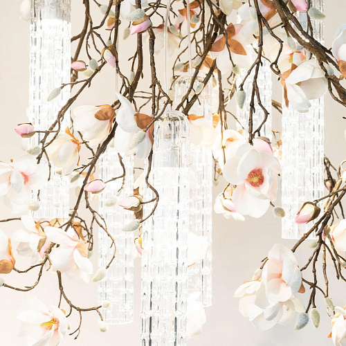 Magnolia White Italian Chandelier