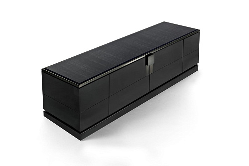 Black & More Contemporary TV Stand