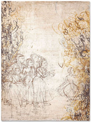 Dance Hand-Woven Exquisite Rug
