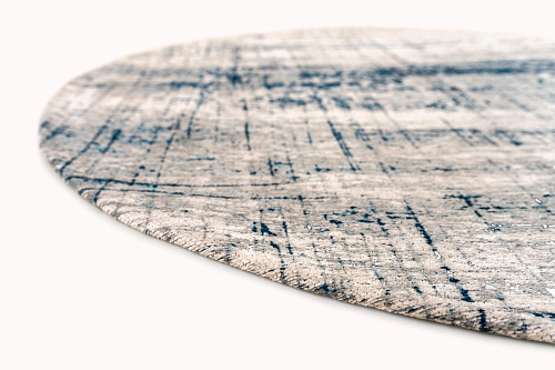 Urban Blue Round Rug