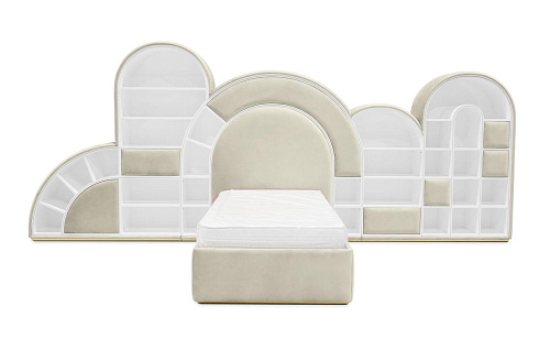 Bubblegum Marshmallow Cream Soft Bed