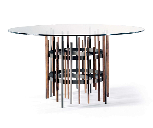 Tube Round Dining Table