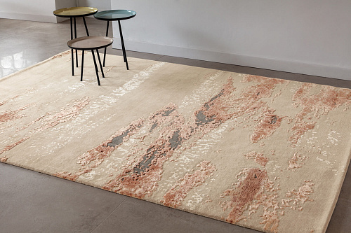 Cloud Wool / Vegetable Silk Handwoven Luxury Rug