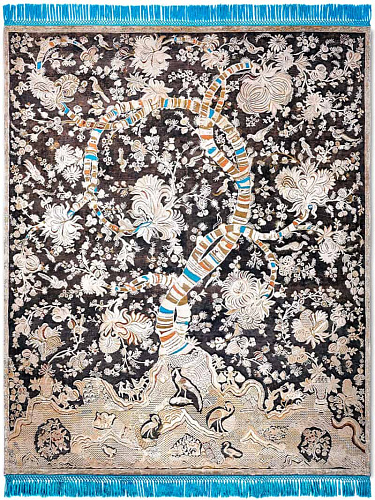 Original Luxury Silk / Wool Rug