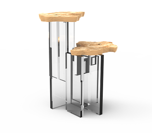 Haven Poplar Designer Side Table