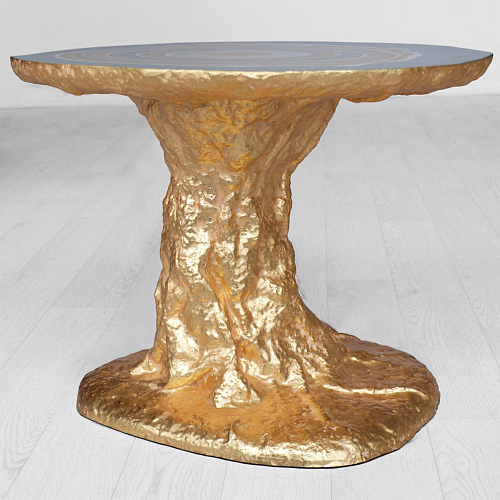 Charles Green / Gold Coffee Table