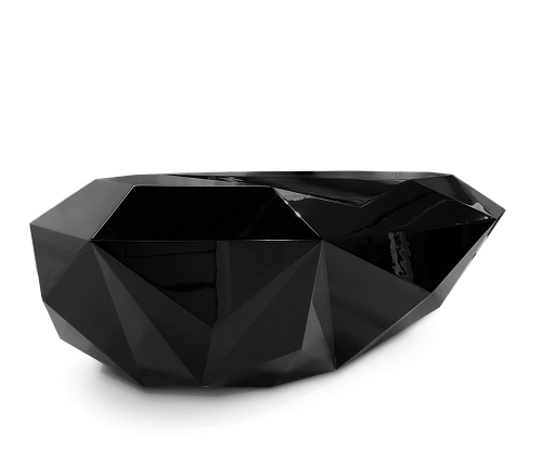 Prism Black Designer Coffee Table