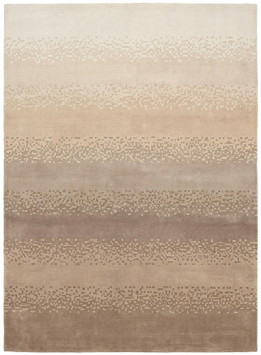 Soft Ombre Sand Artisan Rug