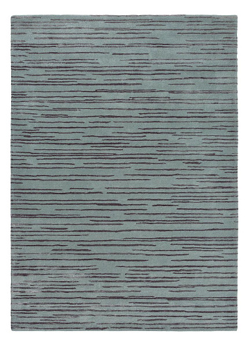 Striped Handmade Wool & Viscose Rug