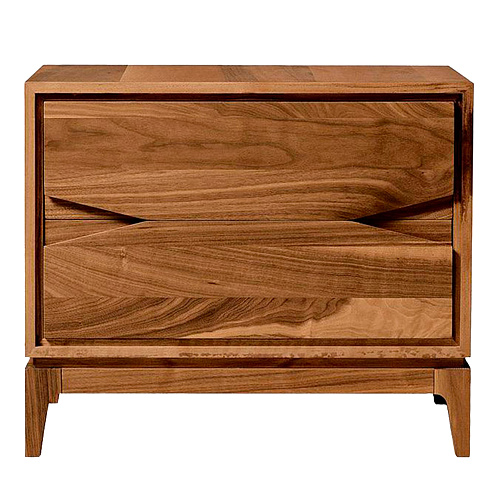 Base Brown Italian Crafted Nightstand