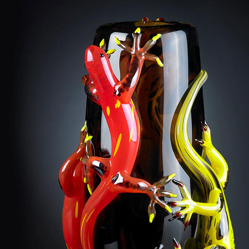 Gecko Large Artisan Vase