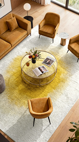 Gold Moss Flatwoven Rug