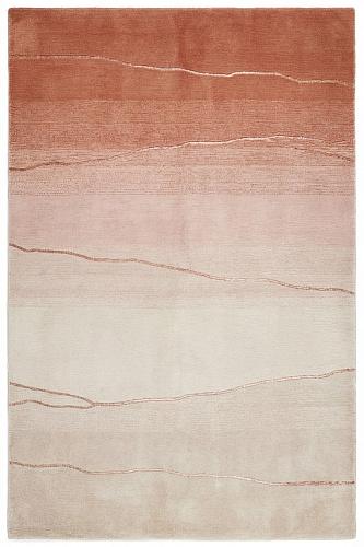 Horizon Gradient Rose Handwoven Rug